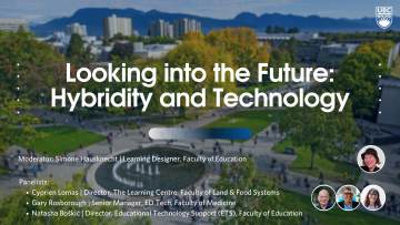 Celebrate Learning Week – Looking into the Future: Hybridity and Technology